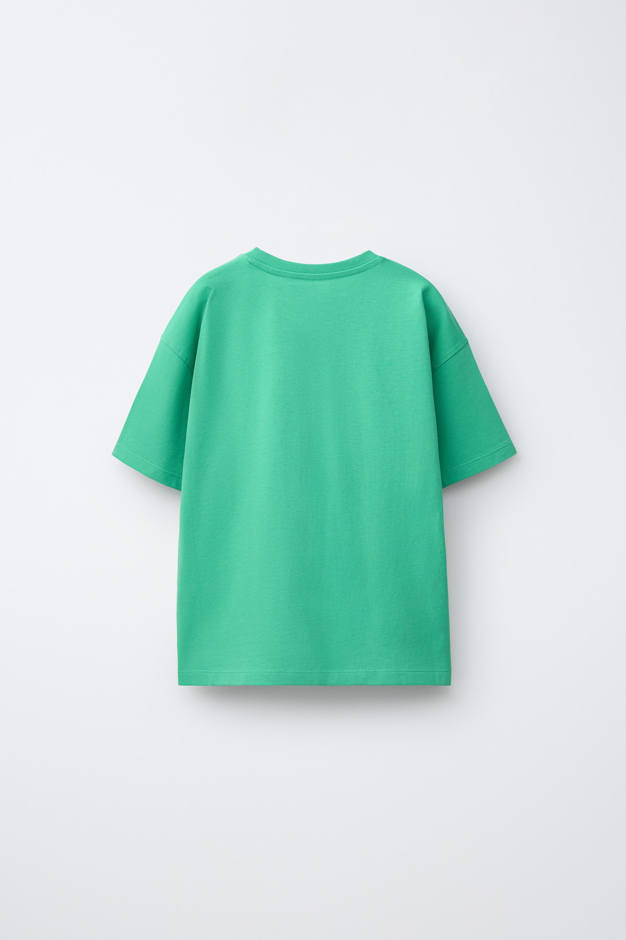 HEAVYWEIGHT EMBROIDERED TEXT T-SHIRT